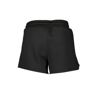 Black Polyester Women's Sport Short