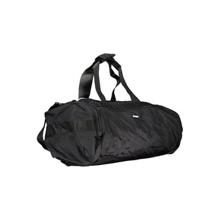 Black Poliammide Men Travel Bag