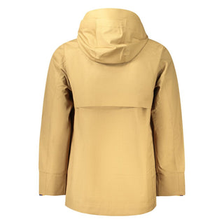 Brown Wool Men's Trench Coat