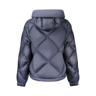 Blu Polyester Women Jacket
