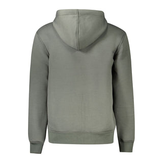 Green Polyester Men's Jacket
