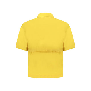 Yellow Polyamide Women Shirt