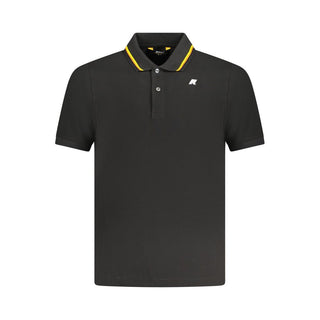 Black Cotton Male Polo Shirt