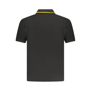 Black Cotton Male Polo Shirt