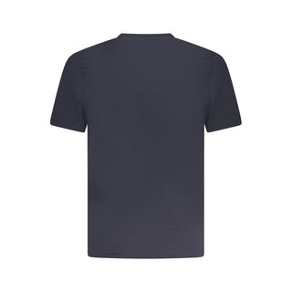 Blu Cotton Men T-Shirt