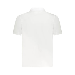 White Cotton Men's Polo Shirt