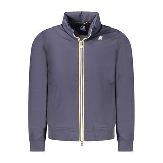 Blue Nylon Mens Jacket