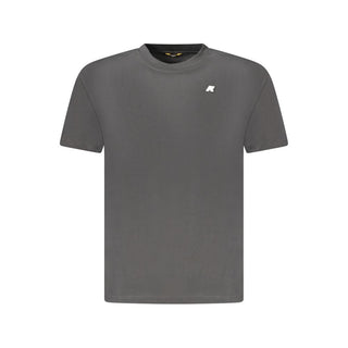 Black Cotton Mens T-Shirt