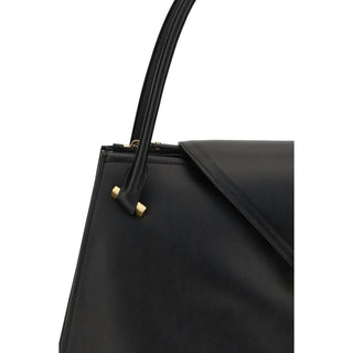 Black Calf Leather Bos Taurus Shoulder Bag