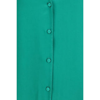 Bicolor Silk Dress Shirt