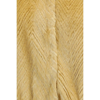 Gold Modacrylic Bomber