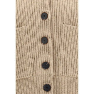 Beige Wool Oves Aries Cardigan