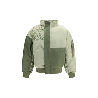 Bicolor Nylon Bomber