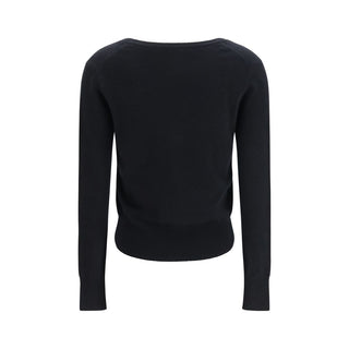 Black Cashmere Cardigan