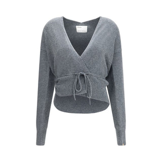 Gray Cashmere Cardigan