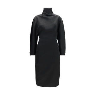 Black Acetate Cocktail Dress