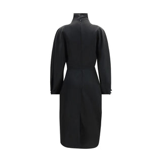 Black Acetate Cocktail Dress