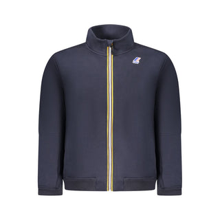 Blue Cotton Men Sweater