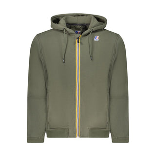 Green Cotton Men Sweater