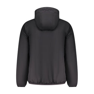 Black Polyamide Men's Jacket