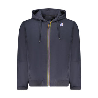 Blue Cotton Men Sweater