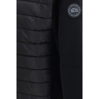 Black Recycled Polyamide Full-Length Jacket