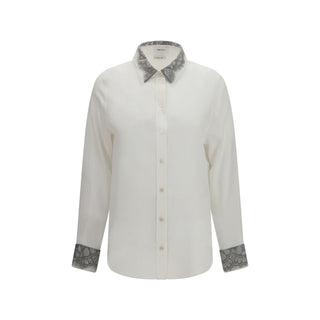 White Silk Dress Shirt