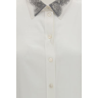 White Silk Dress Shirt