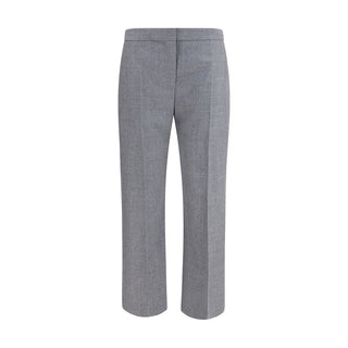 Gray Wool Oves Aries Casual Pants