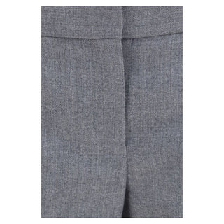 Gray Wool Oves Aries Casual Pants