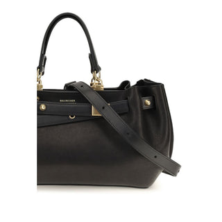 Black Calf Leather Bos Taurus Shoulder Bag