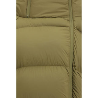 Bicolor Polyamide Full-Length Jacket