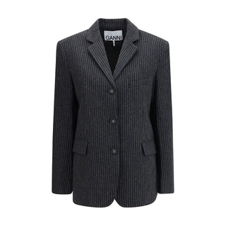 Gray Wool Oves Aries Blazer