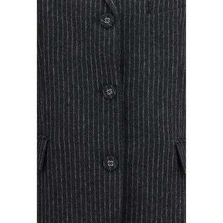 Gray Wool Oves Aries Blazer