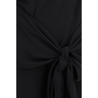Black Recycled Polyester Cocktail Dress