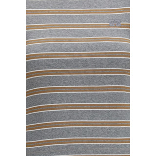 Gray Cotton Long Sleeve T-Shirt