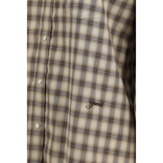Beige Cotton Dress Shirt