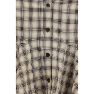 Beige Cotton Blouse