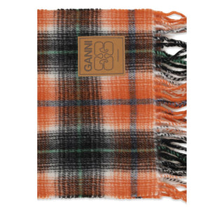 Orange Wool Oves Aries Scarf