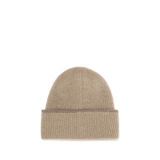 Beige Alpaca Vicugna Pacos Beanie