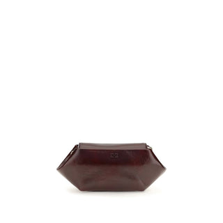 Bordeaux Polyethylene Shoulder Bag