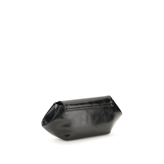 Black Polyethylene Shoulder Bag