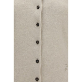 Beige Wool Oves Aries Cardigan