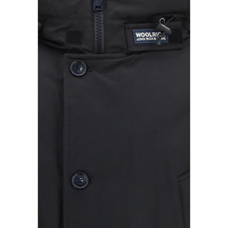 Black Cotton Shell Jacket