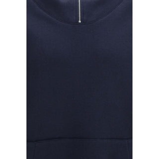 Blue Cotton Sweatshirt