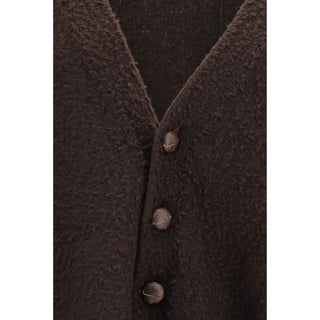 Brown Wool Oves Aries Cardigan