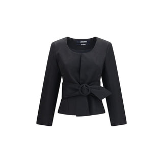 Black Wool Oves Aries Full-Length Jacket