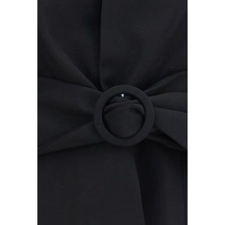 Black Wool Oves Aries Full-Length Jacket