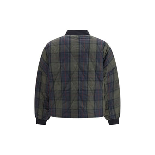 Black Polyester Bomber