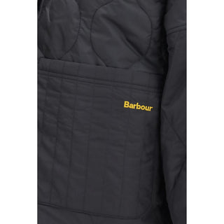 Black Polyester Bomber